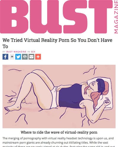 Virtual Reality Porn for Women