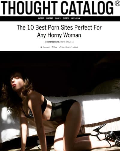 A lot of women love porn and incorporate it into both their sex lives and masturbation practices
